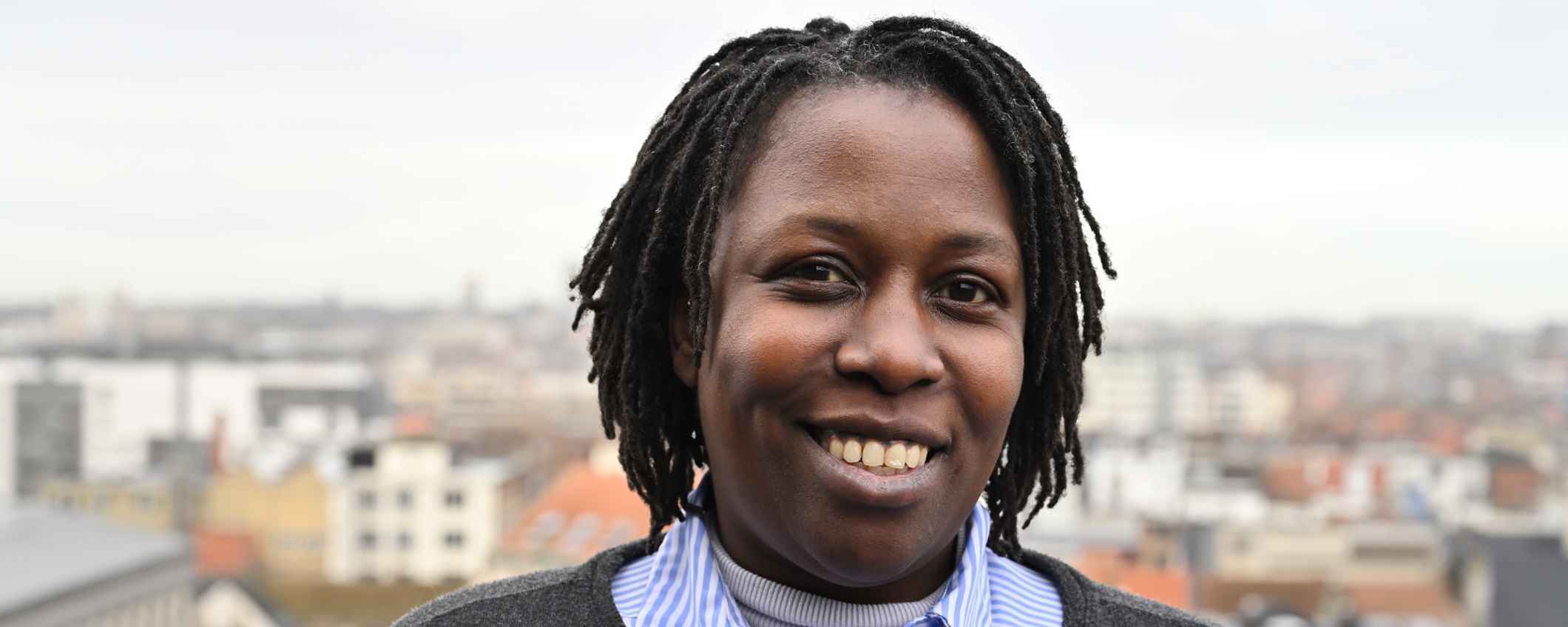 Marie Murenzi, Relationship Manager à la Banque Triodos. Photo: Carole Detroz