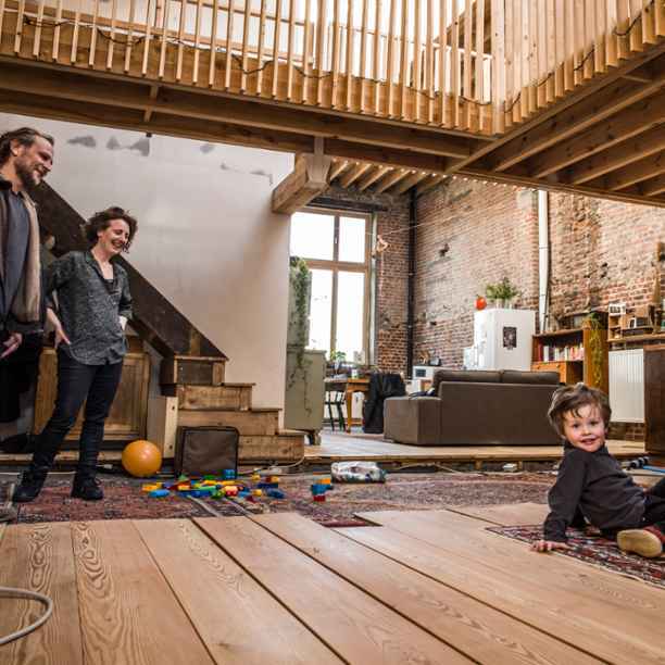 Op bezoek in de creatieve woondroom van Marine en Nicolas