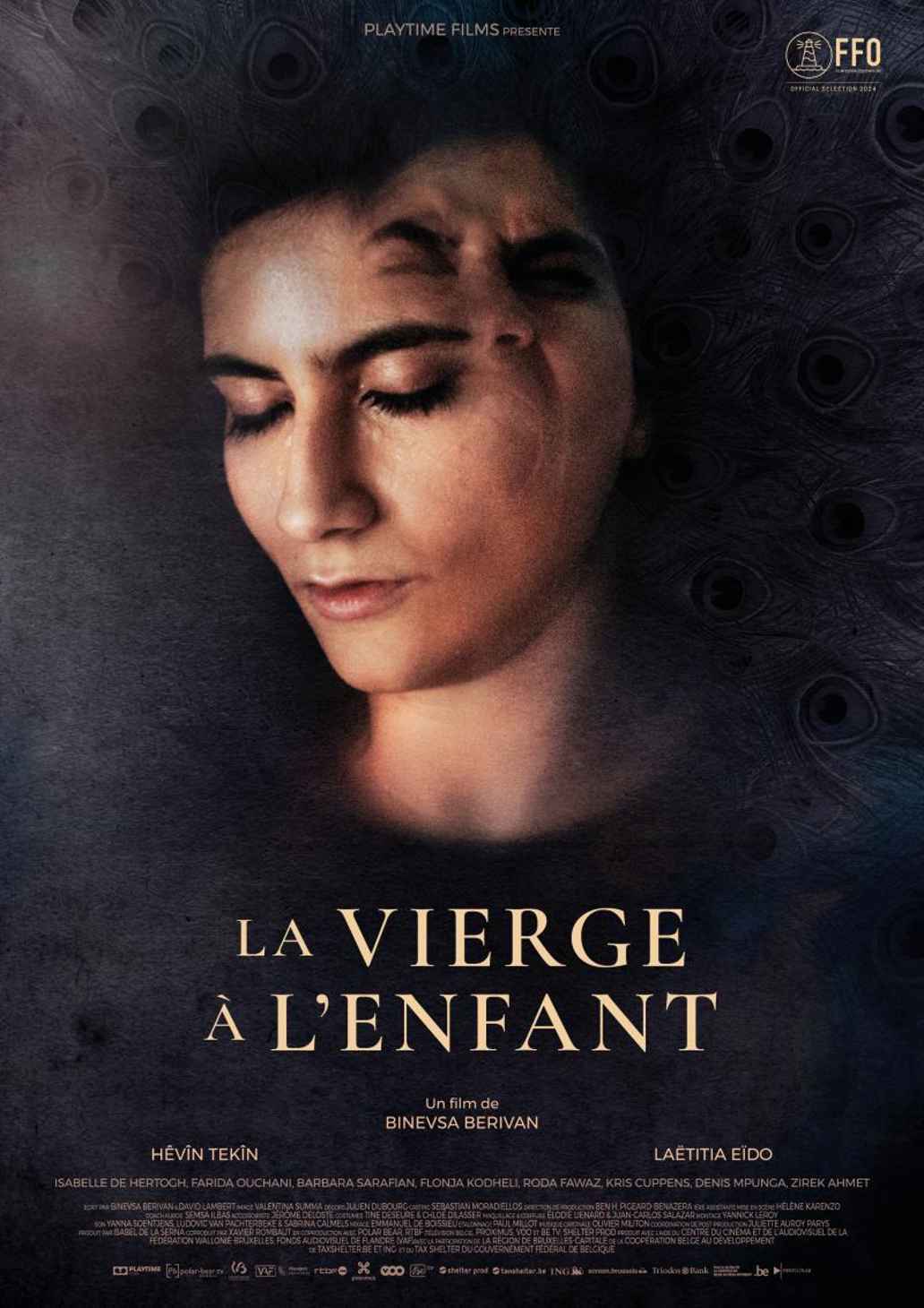 Affiche La vierge à l’enfant